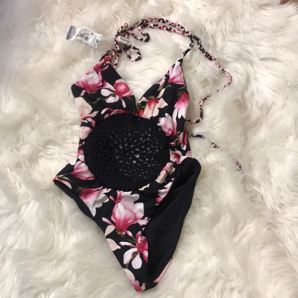 Poppy one piece-Black lotus from Frankie’s bikinis